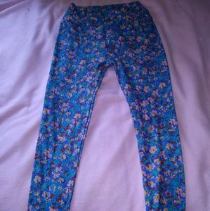 Blue OS LulaRoe Leggings
